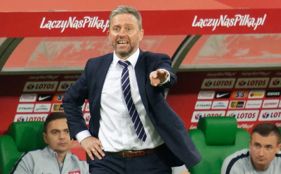 Trener reprezentacji Polski Jerzy Brzęczek