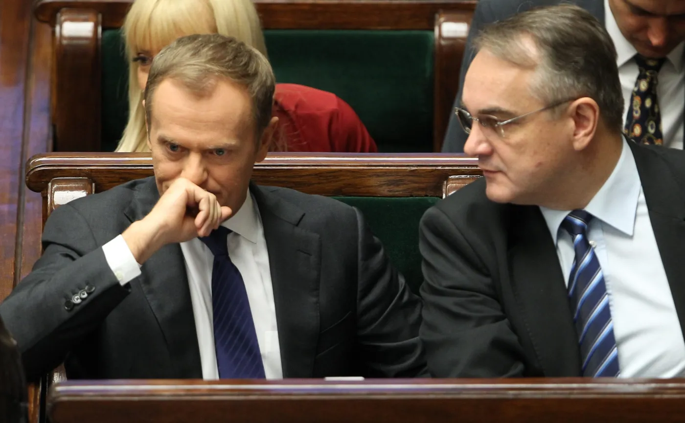 Donald Tusk i Waldemar Pawlak za czasów rządu PO