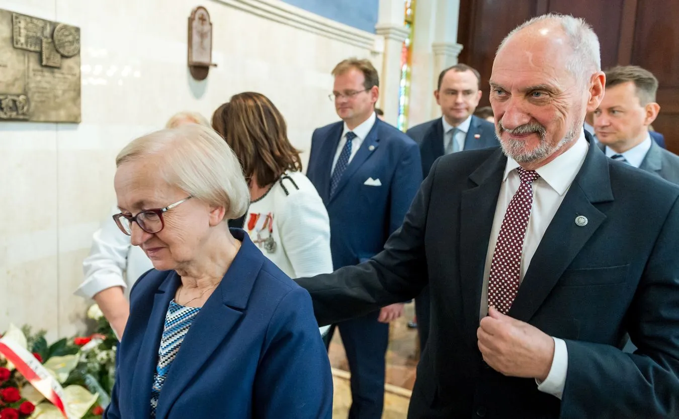 Hanna Natora-Macierewicz i Antoni Macierewicz 