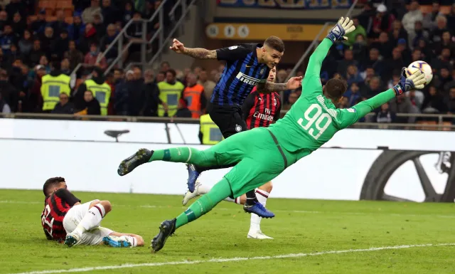 Liga włoska: Mauro Icardi dał zwycięstwo Interowi w derbach Mediolanu