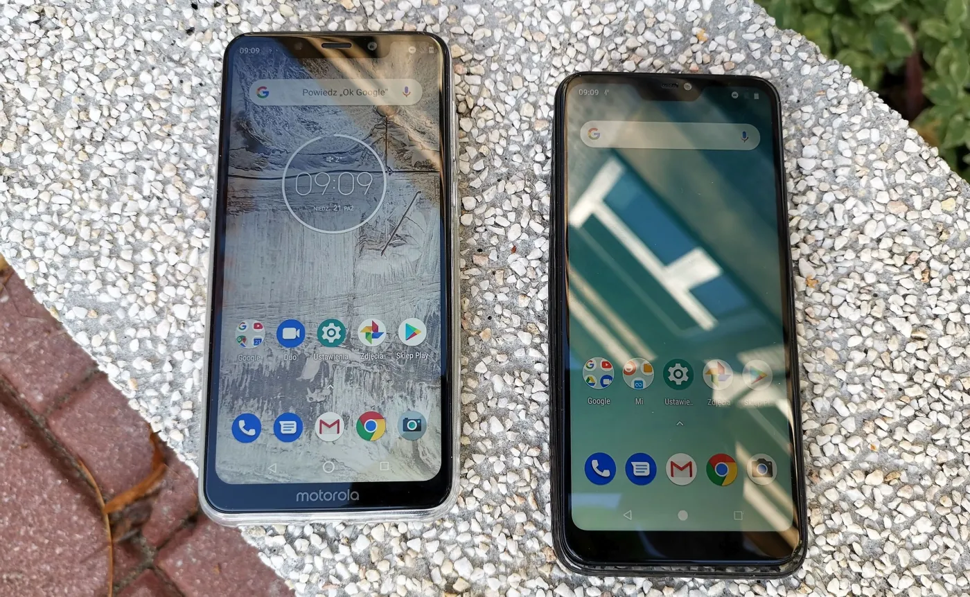 Motorola One i Xiaomi Mi A2 Lite 