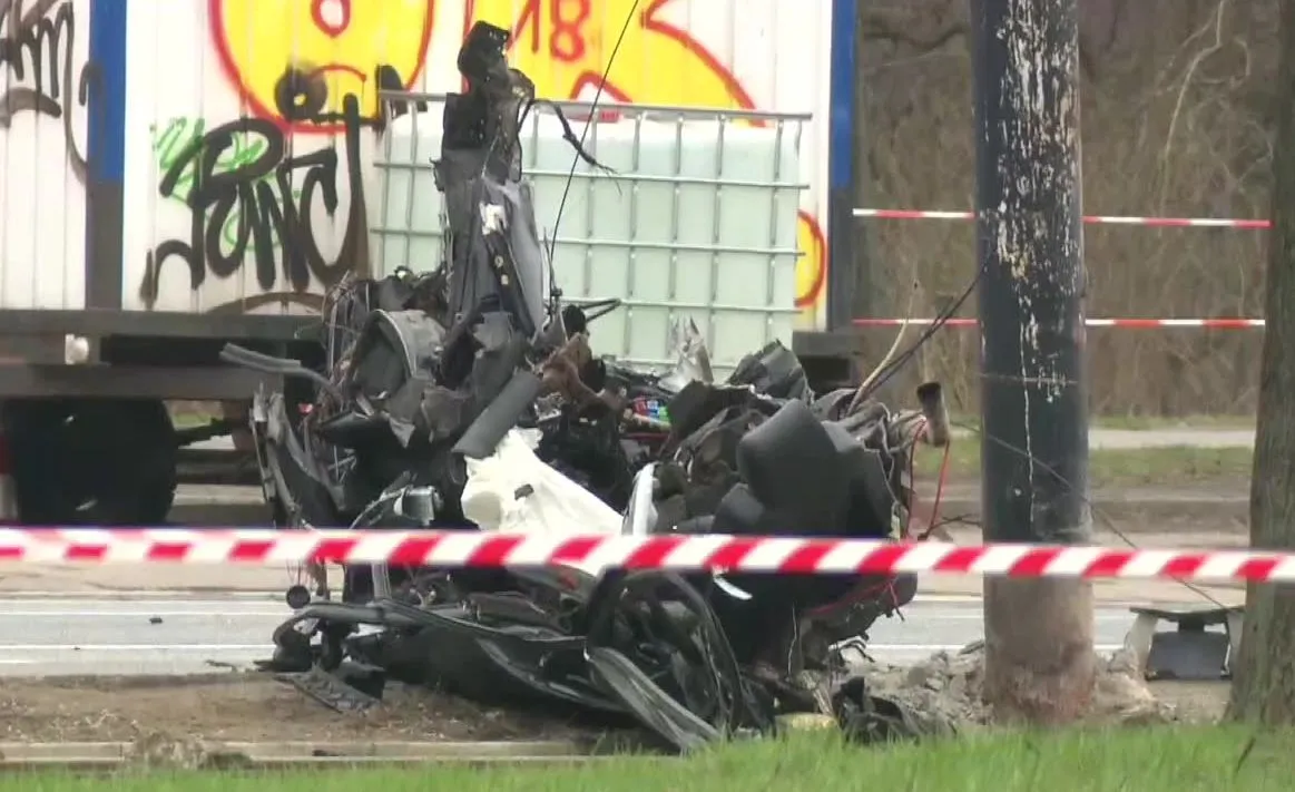 Wypadek na Puławskiej w Warszawie 