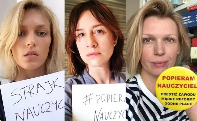 Gwiazdy popierają nauczycieli: Każdy rodzic powinien wesprzeć ten strajk!