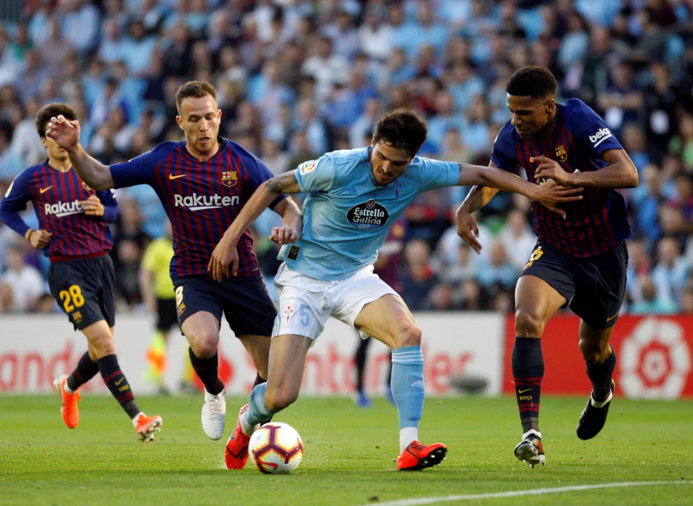 Okay Yokuslu, Arthur Mello i Samuel Umtiti