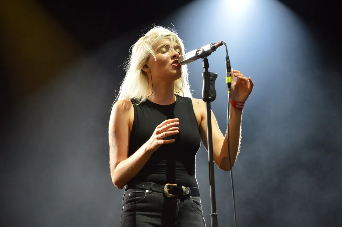 Daria Zawiałow na koncercie Męskie Granie 2018. Warszawa 2018.08.20