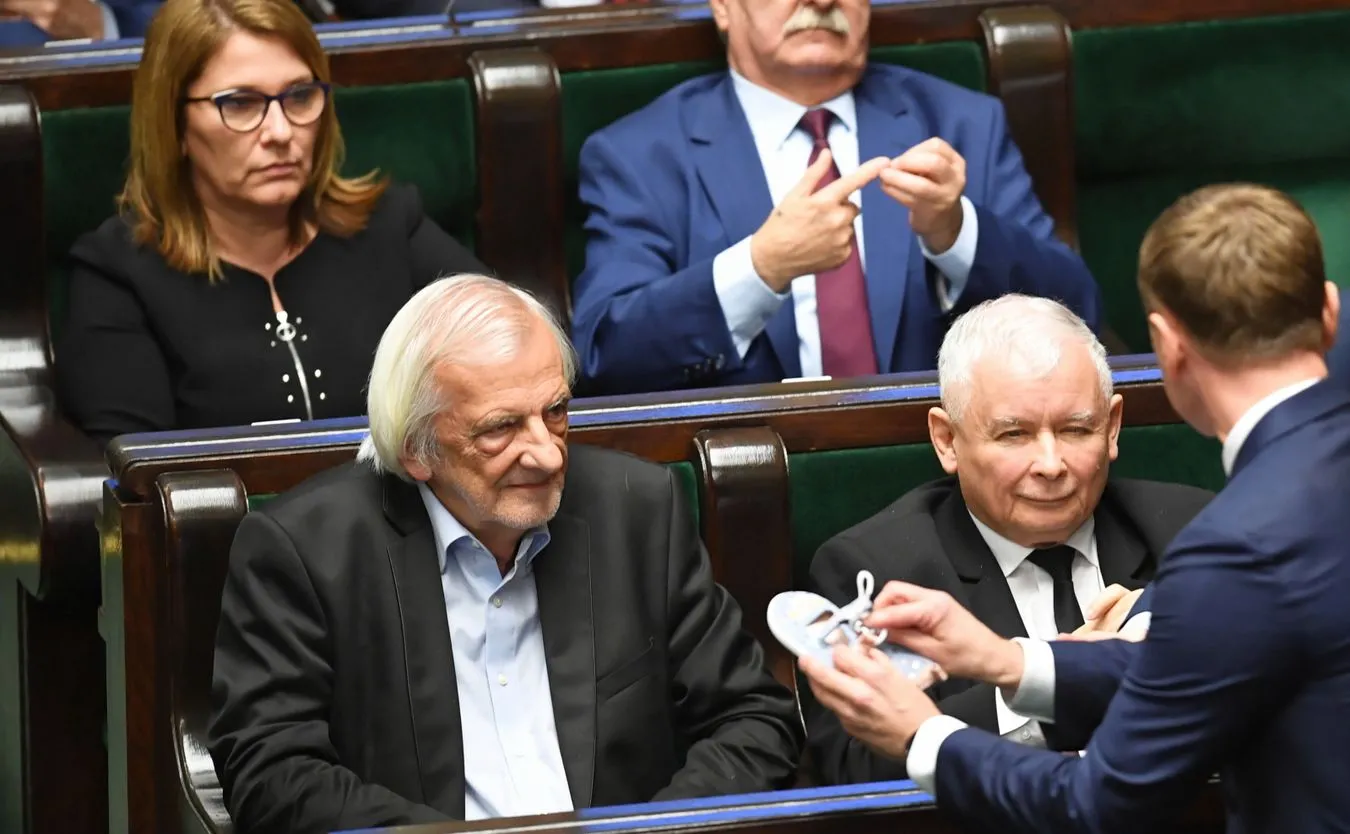 Sławomir Nitras Jarosław Kaczyński i Ryszard Terlecki