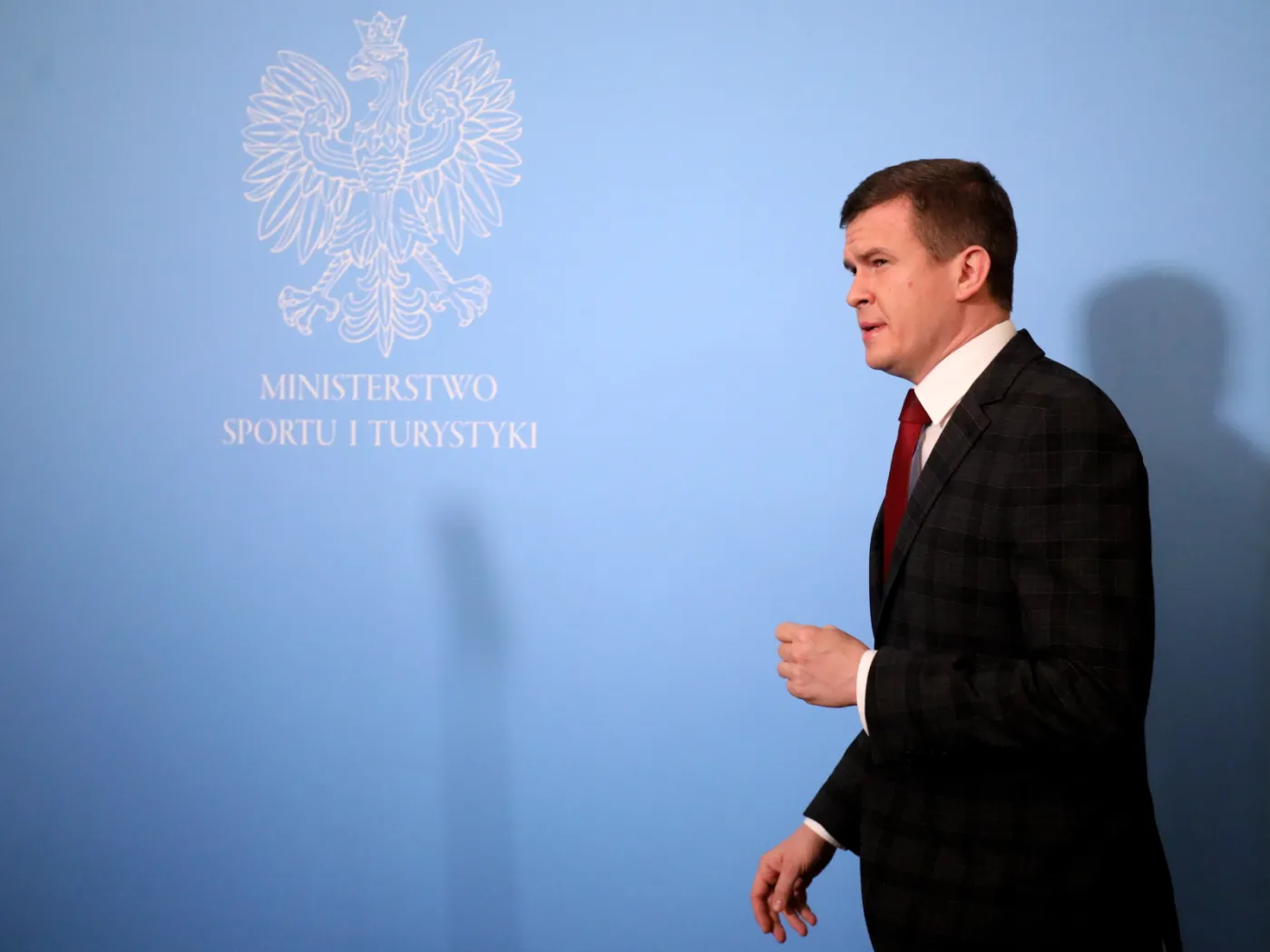 Minister sportu i turystyki Witold Bańka