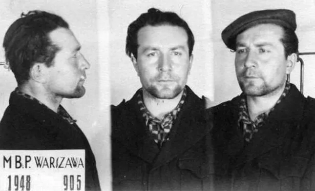 Romuald Rajs po aresztowaniu przez MBP 1948