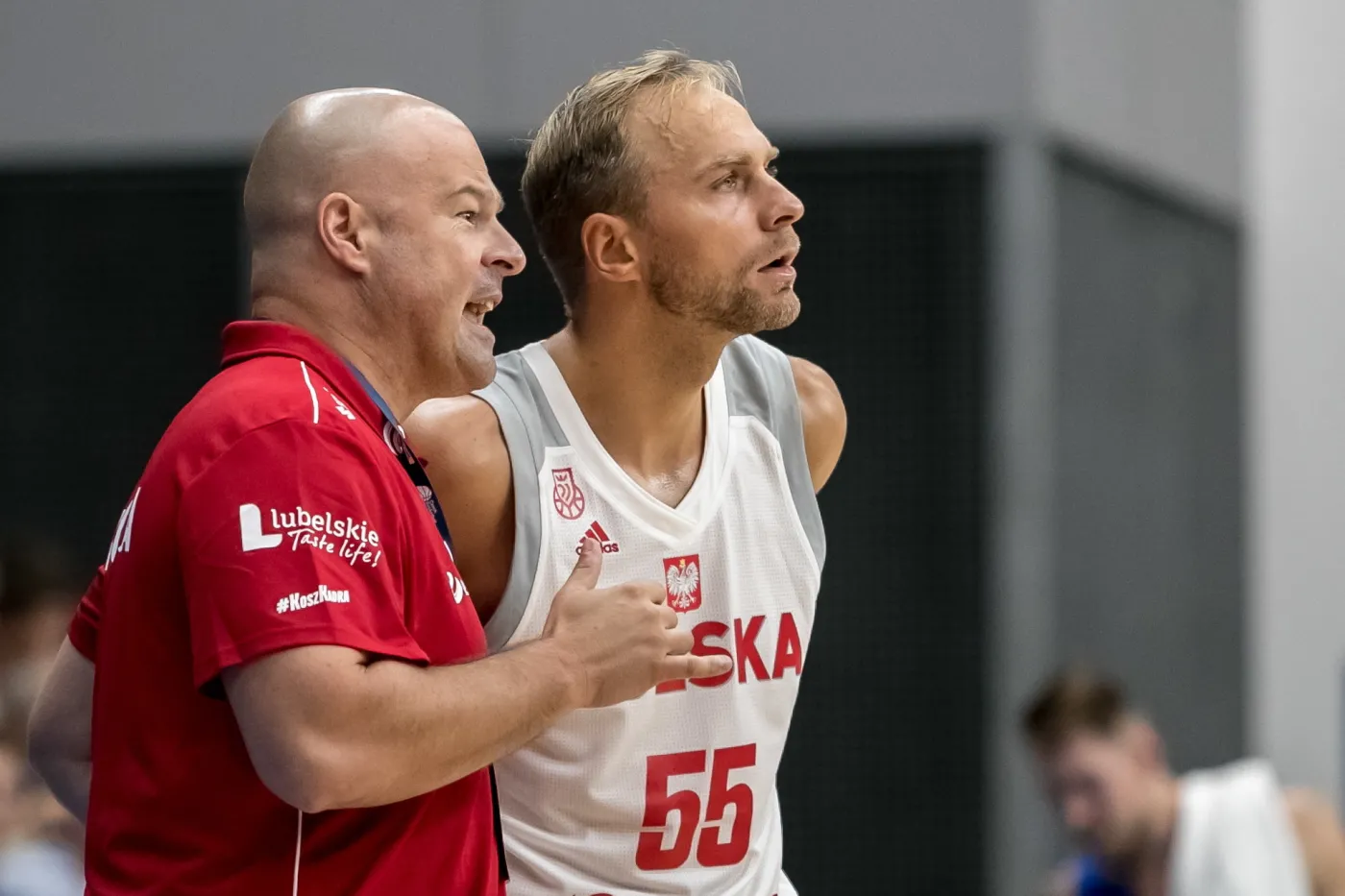 Michael Taylor i Łukasz Koszarek 