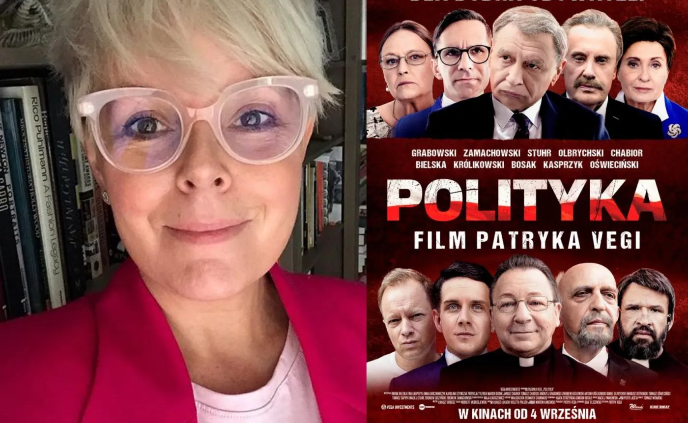 Karolina Korwin Piotrowsk, plakat filmu "Polityka"
