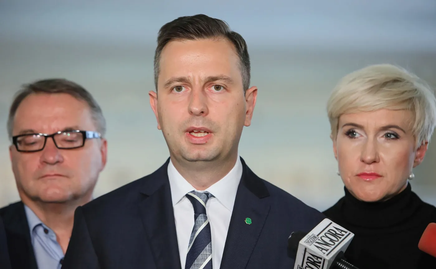 Władysław Kosiniak-Kamysz, Urszula Pasławska, Marek Biernacki