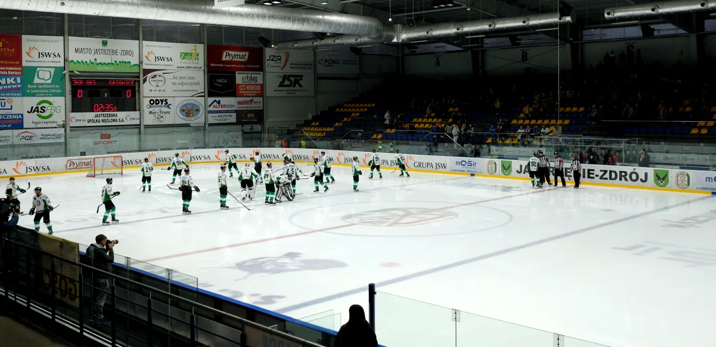Mecz hokejowej Ekstraligi JKH GKS Jastrzębie - Tauron KH GKS Katowice został odwołany