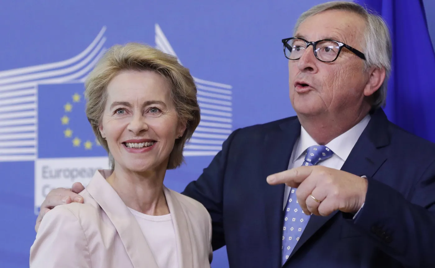 Ursula von der Leyen i Jean-Claude Juncker