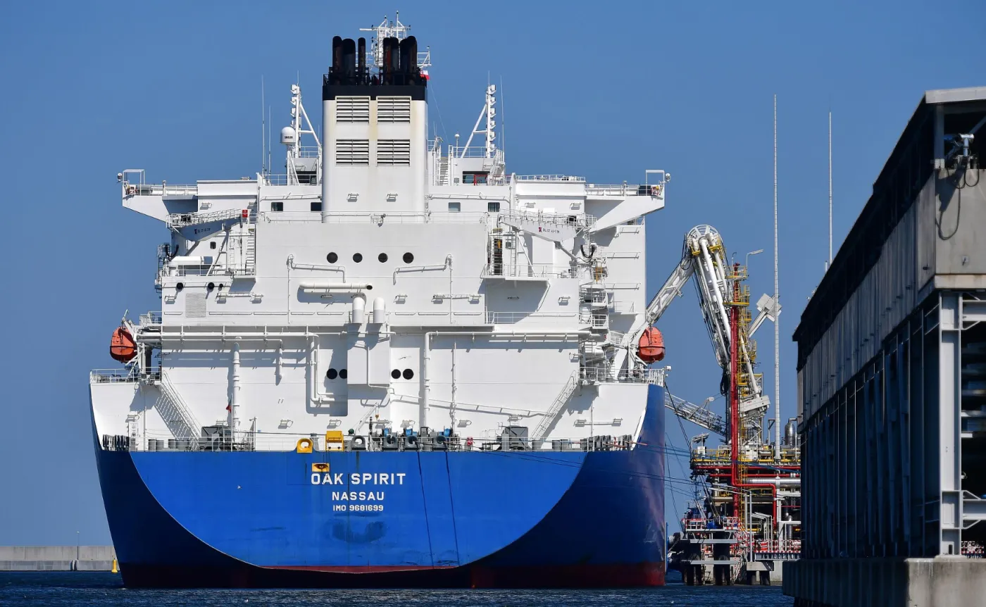 Pierwszy transport amerykańskiego gazu skroplonego  w Świnoujściu