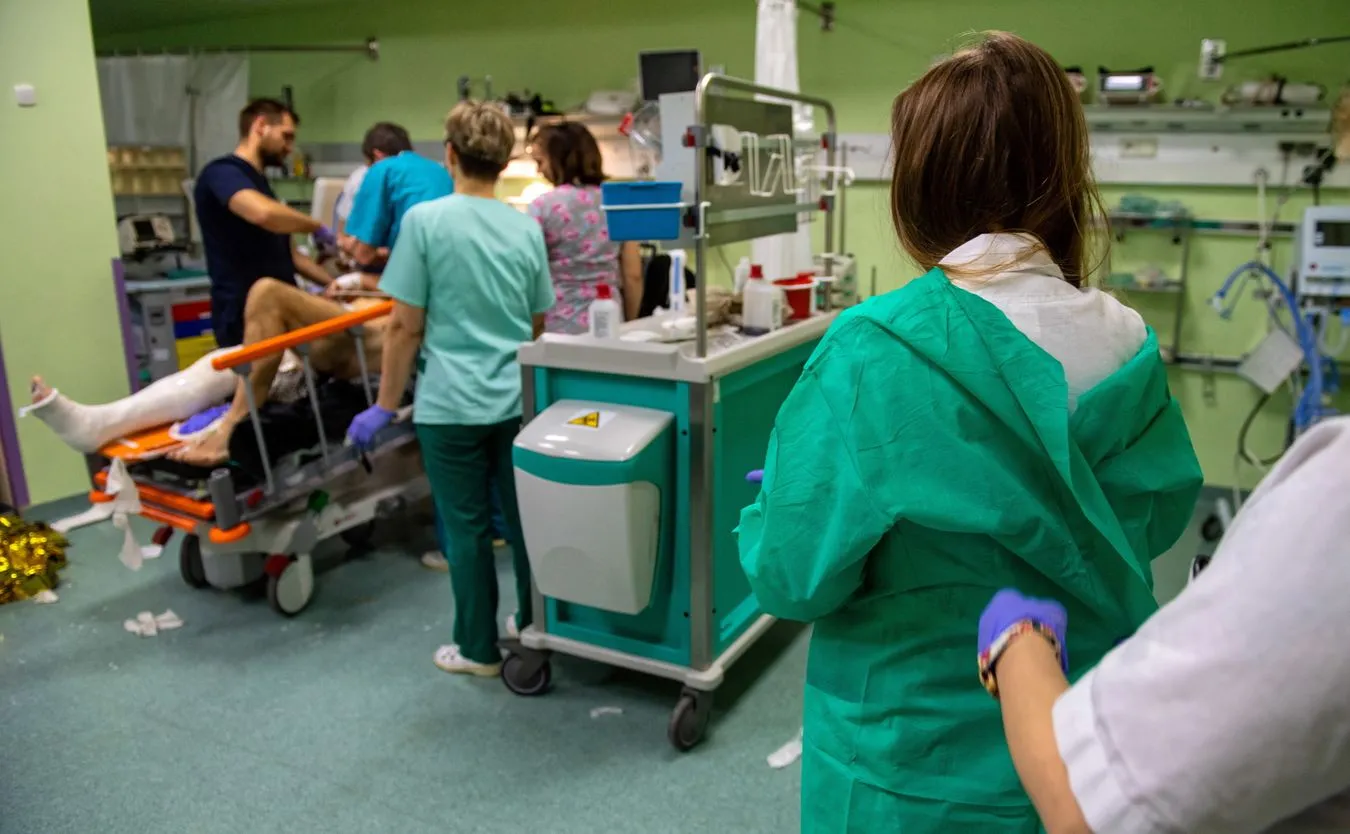 Izba przyjęć Szpitalnego Oddziału Ratunkowego szpitala im. Mikołaja Kopernika w Łodzi