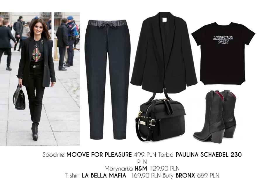 Klasyka w hiszpańskim wydaniu: STYLIZACJE inspirowane zestawami Penelope Cruz