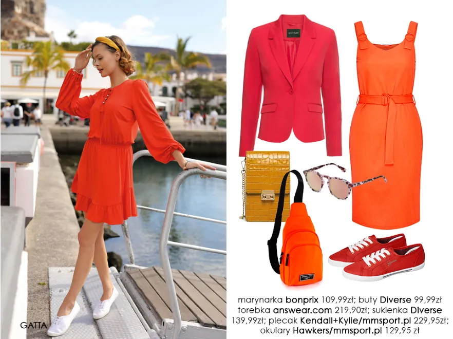 Wiosenne uderzenie koloru. Ubrania na poprawę humoru