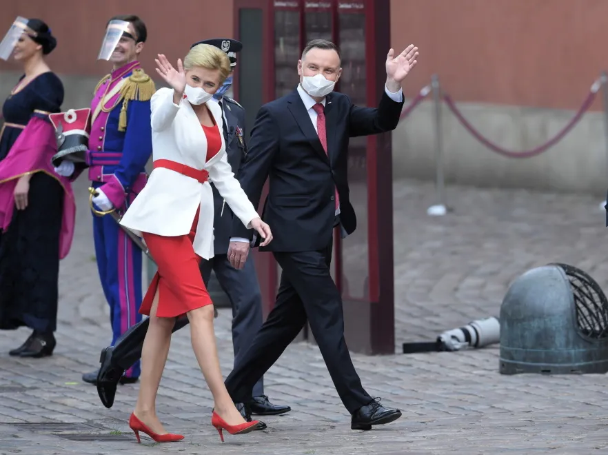 Agata Kornhauser-Duda Andrzej Duda