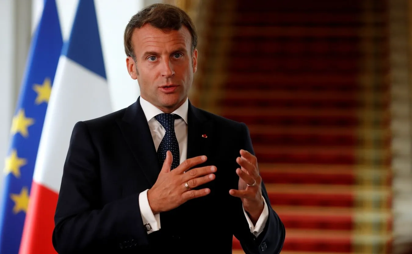 Emmanuel Macron prezydent francji