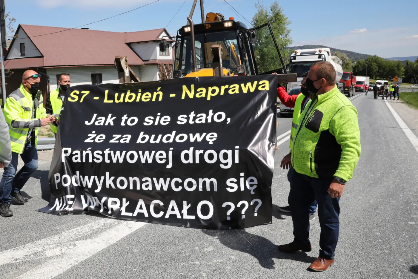 Skandal na budowie zakopianki. "GDDKiA nie zapłaciła"