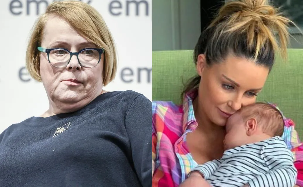 Łepkowska krytykuje Rozenek: Robi z dziecka słup ogłoszeniowy. W obronie żony stanął Majdan