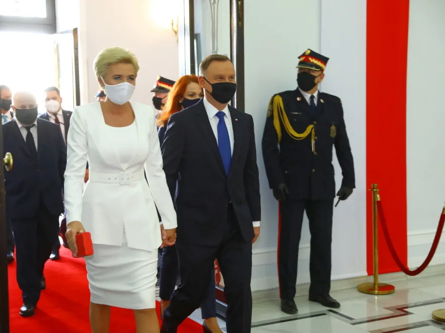 Agata Kornhauser-Duda Andrzej Duda