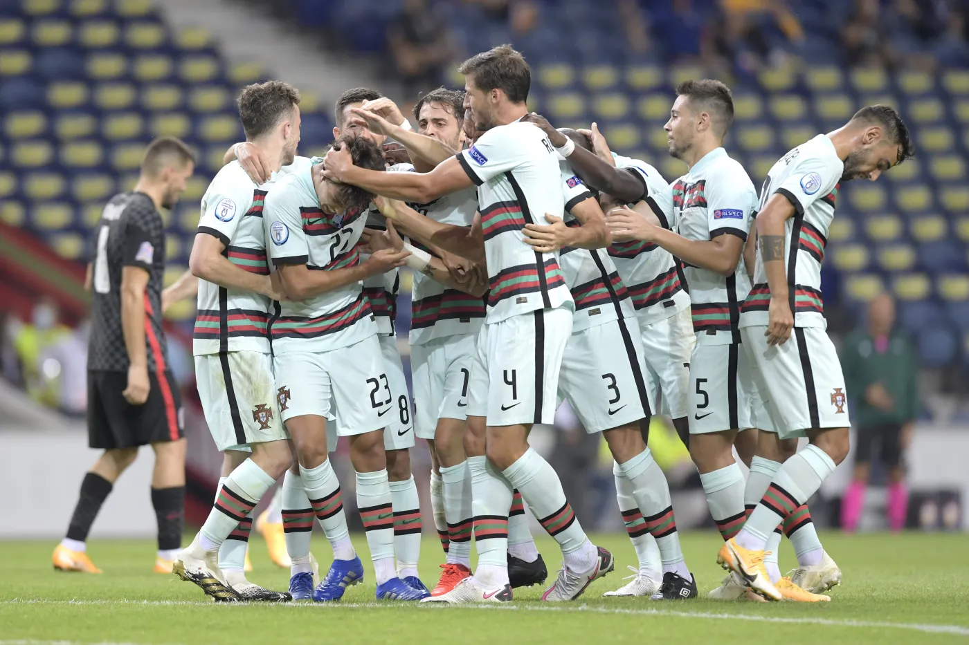 Liga Narodów: Pszczoła użądliła Ronaldo. Portugalia poradziła sobie bez niego