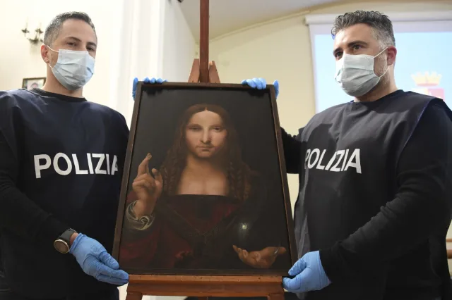 Policja odnalazła skradziony obraz ze szkoły Leonarda da Vinci