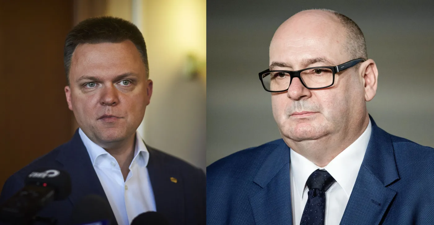 Kłótnia Hołowni i Zgorzelskiego. Kto ma "mentalność kreta"? A kto "mentalność ciecia"?