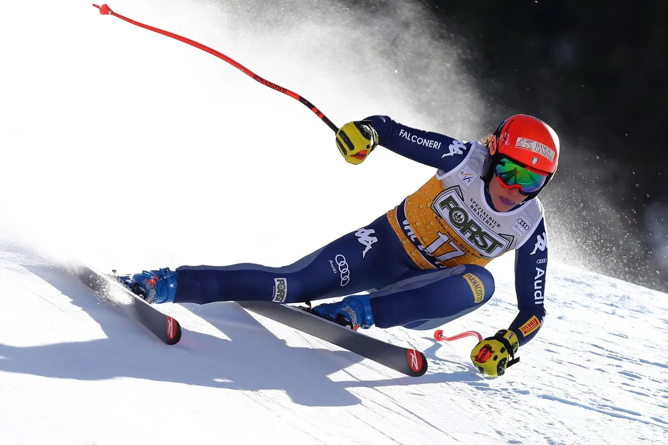 Alpejski PŚ: efektowna wygrana Brignone w supergigancie, Gąsienica-Daniel daleko