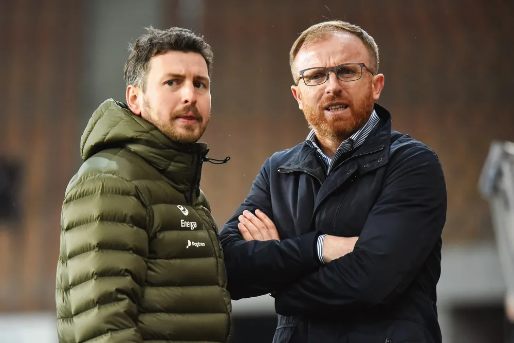 Łukasz Smolarow i Piotr Stokowiec