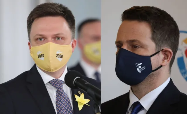 Hołownia i Trzaskowski liderami opozycji w Polsce. NAJNOWSZY SONDAŻ