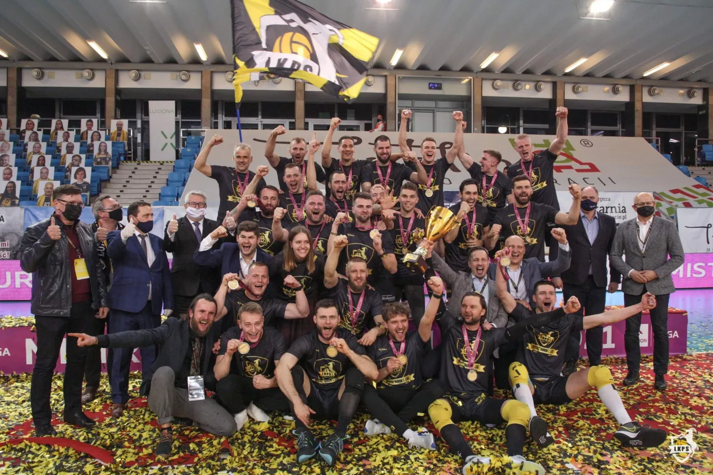 Siatkarze LUK Politechniki Lublin najlepsi na zapleczu ekstraklasy