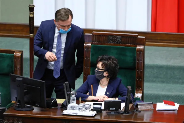 Giertych: Marszałek Sejmu potraktowała Ziobrę jak zwykłe zero