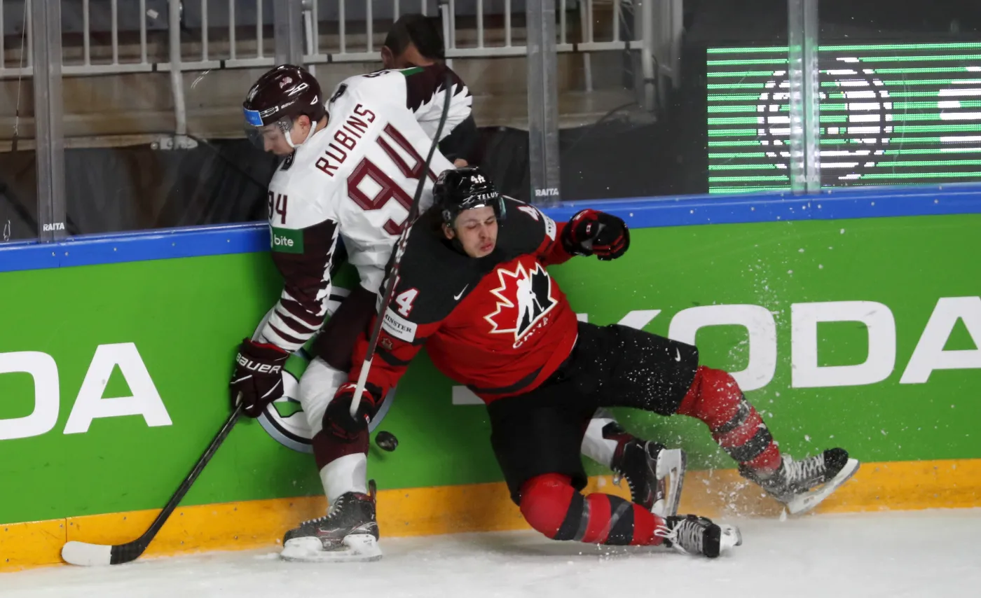 Sensacja na MŚ w hokeju! Kanada przegrała z Łotwą