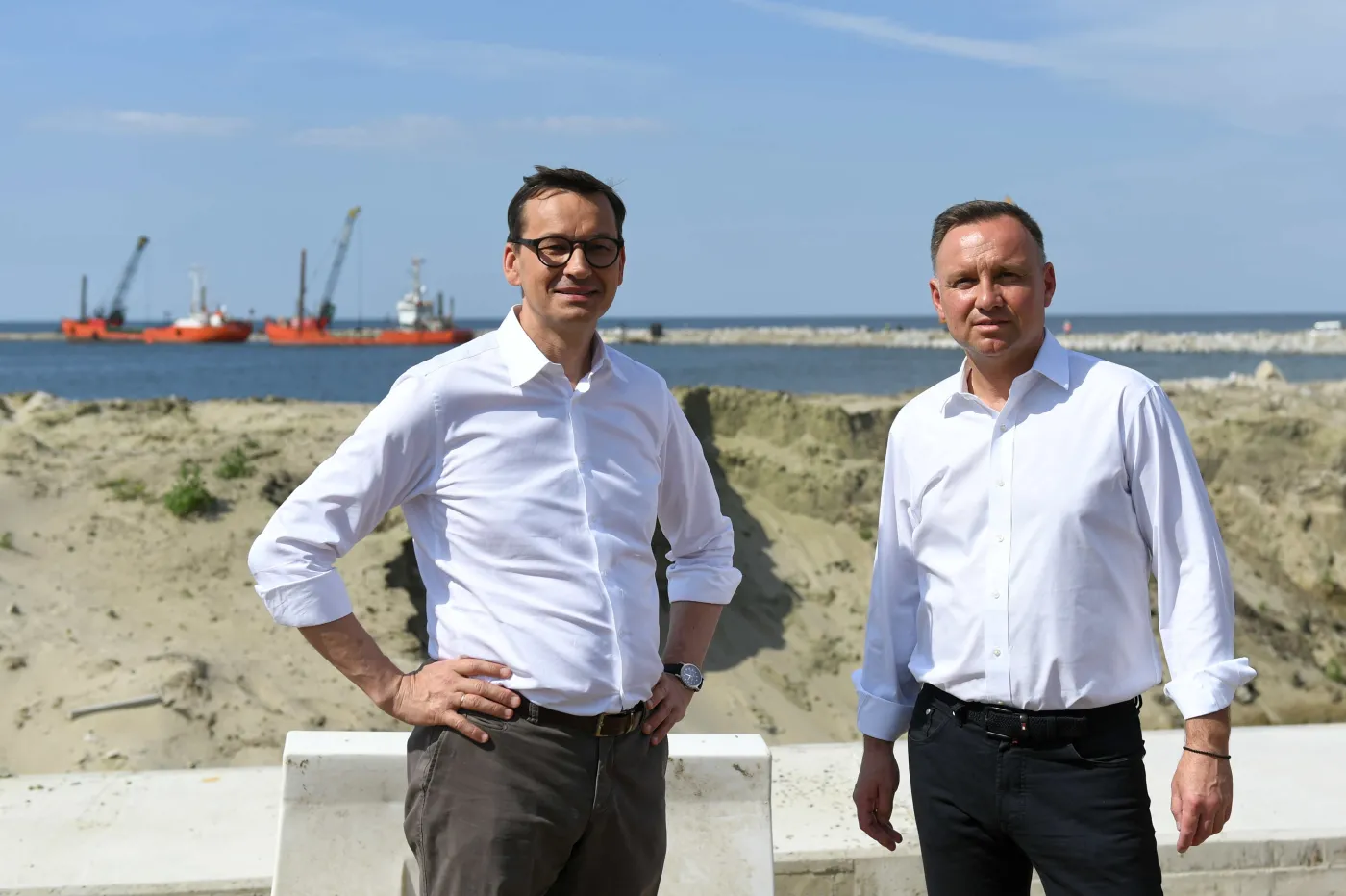 Mateusz Morawiecki i Andrzej Duda