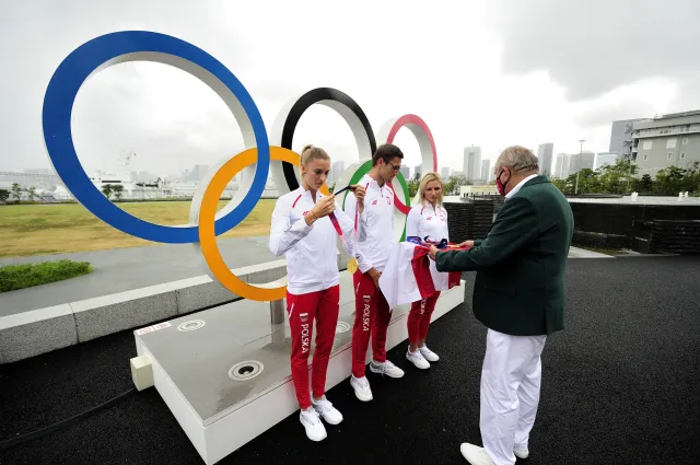 Tokio 2020. Polacy biegnący w eliminacjach sztafety odebrali złote medale