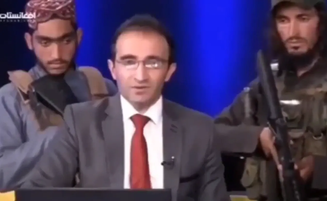 Talibowie w afgańskiej telewizji