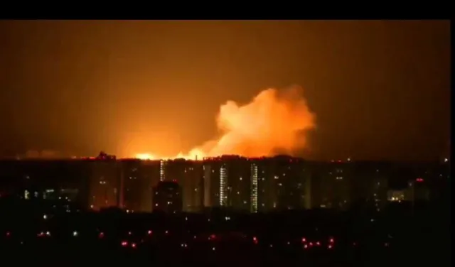 MSW Ukrainy: Na Kijów spadł pocisk balistyczny Iskander