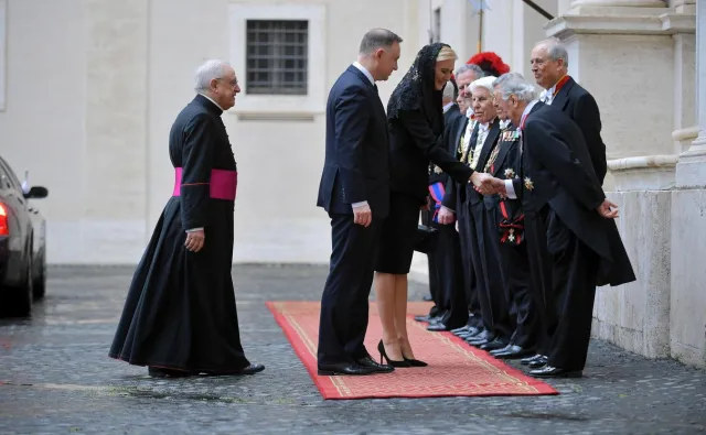 Prezydent Duda z małżonką u papieża Franciszka