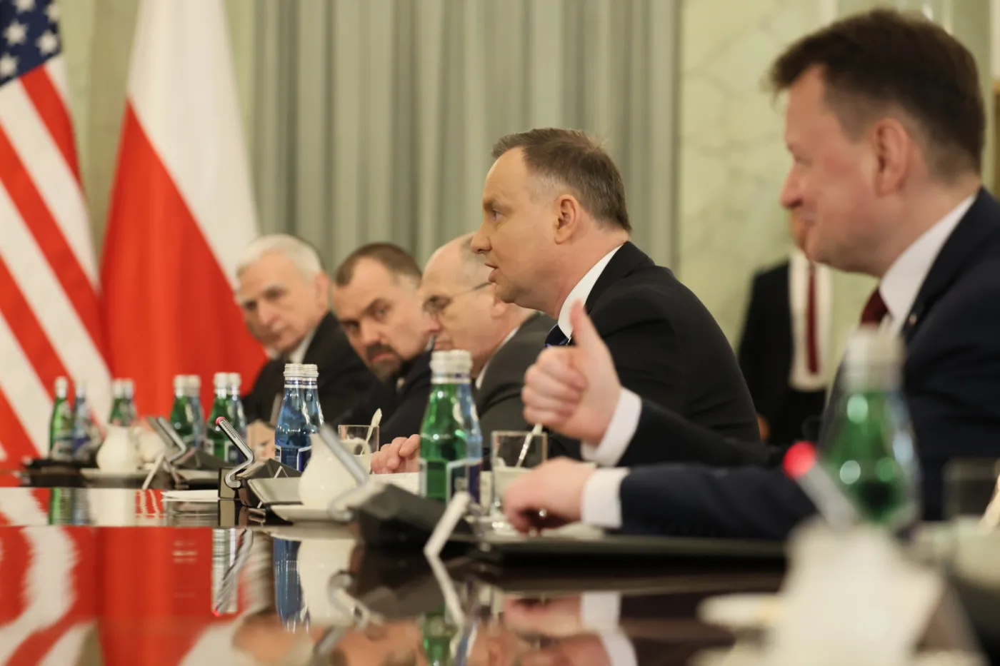 Duda: Dziękujemy za bardzo twardy głos USA