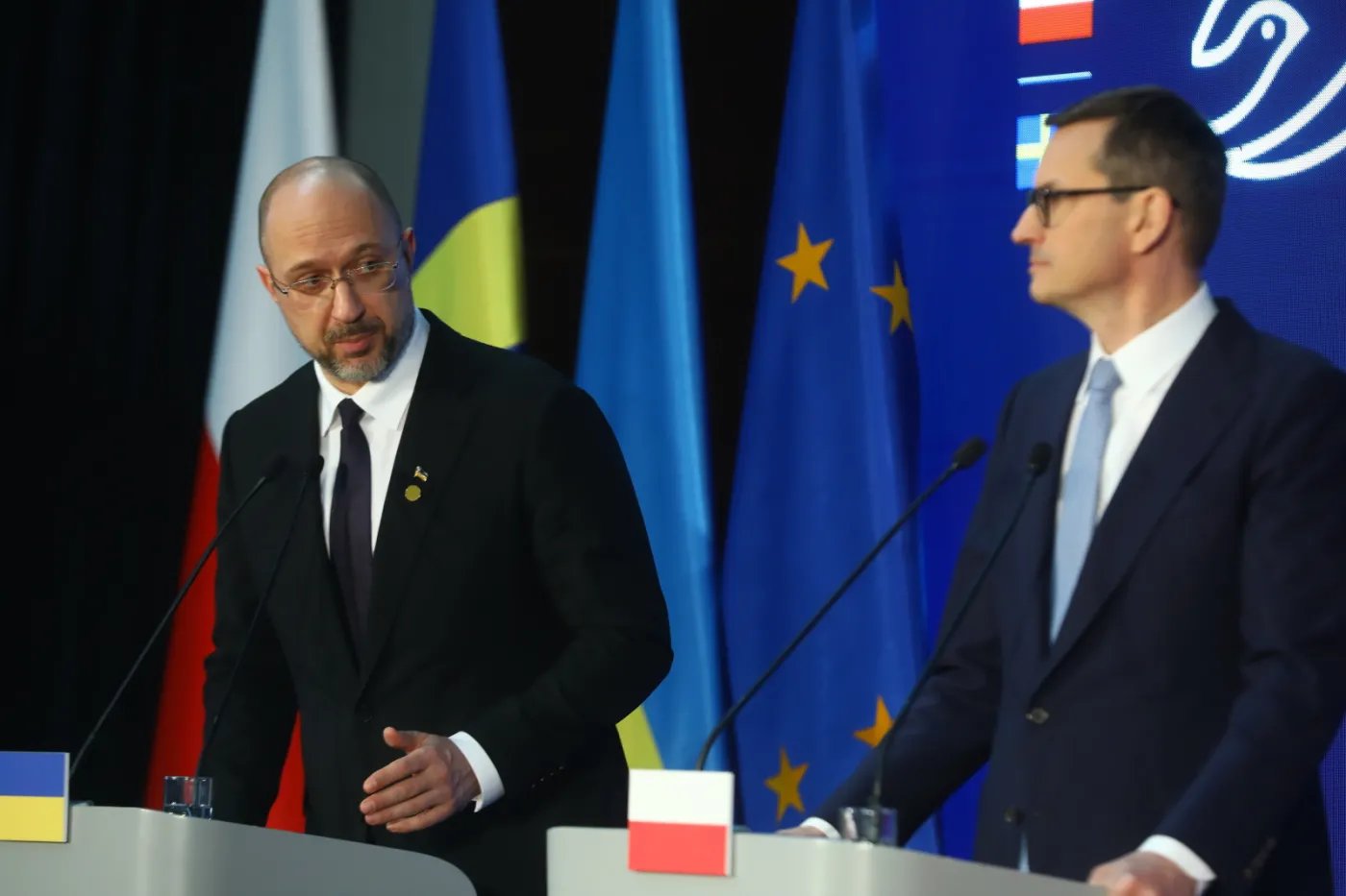 Mateusz Morawiecki, Denys Szmyhal
