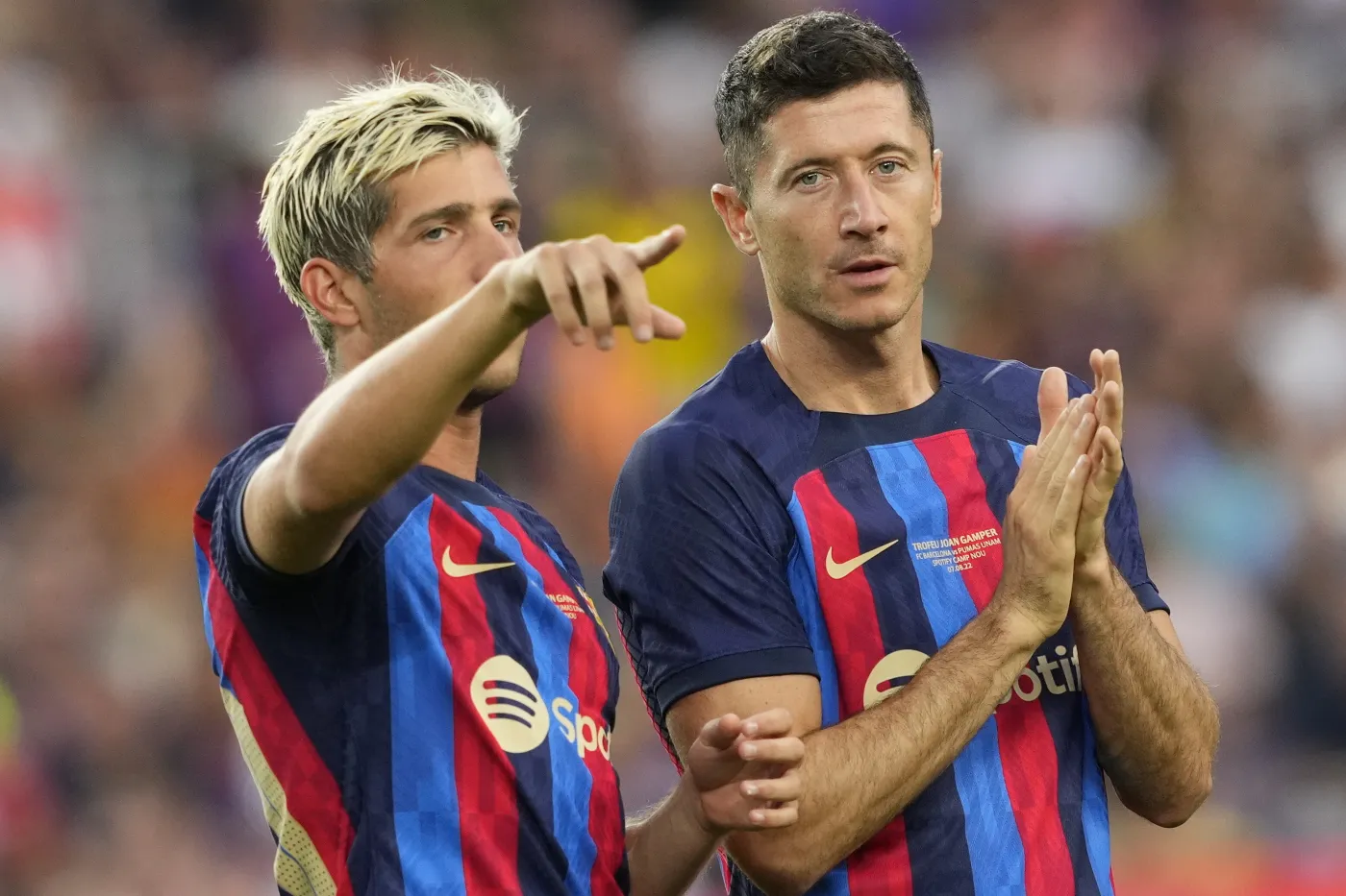 Sergi Roberto i Robert Lewandowski