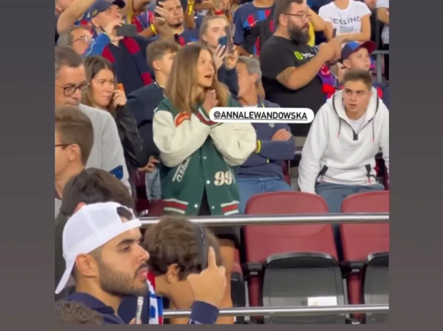 Duet nie byle jaki: Anna Lewandowska z wyjątkową koleżanką na trybunach Camp Nou. FOTO
