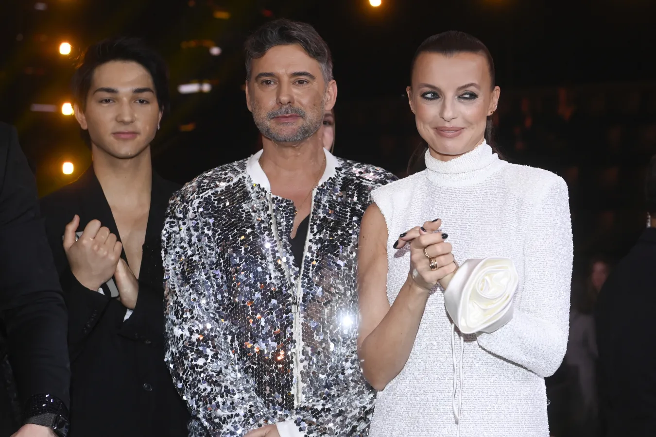 Kasia Sokołowska z partnerem na imprezie u Joanny Przetakiewicz. "Rodzice mają wychodne"