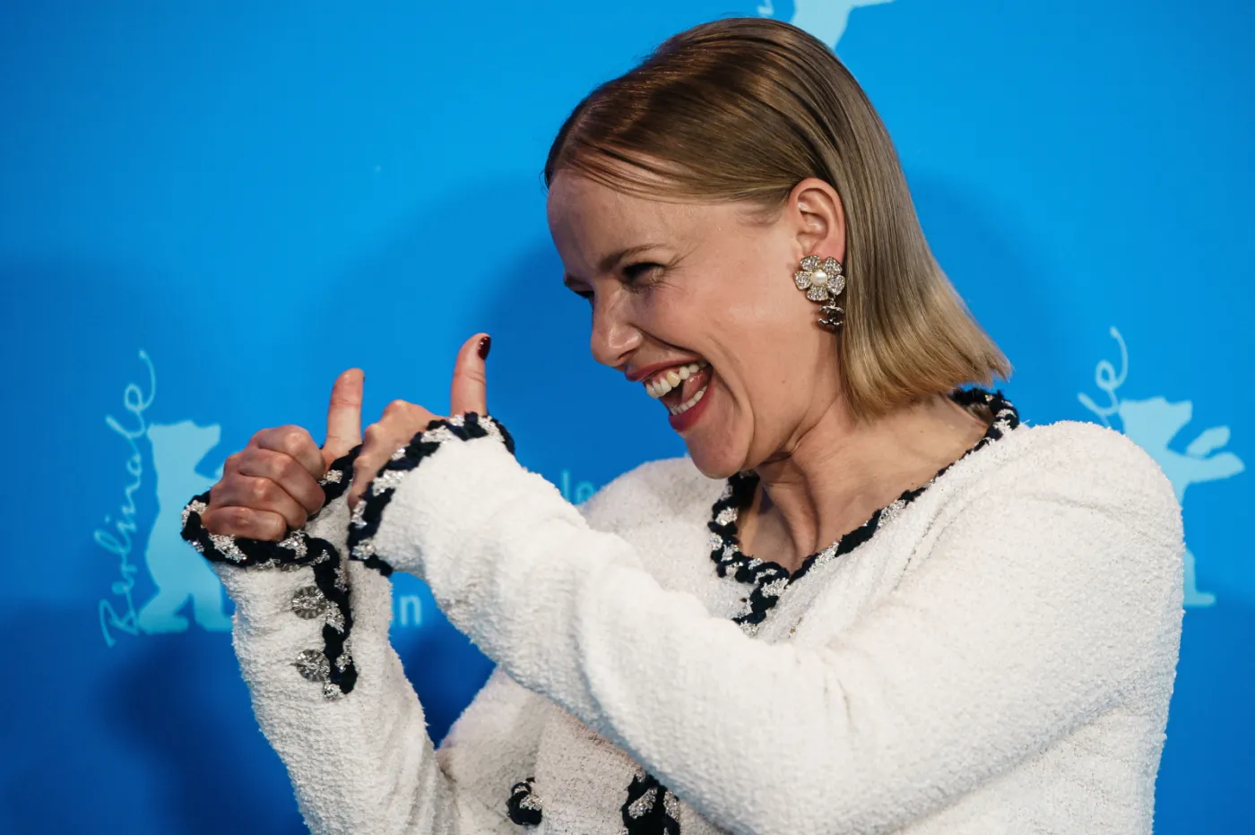 Joanna Kulig podczas 73. Berlinale 