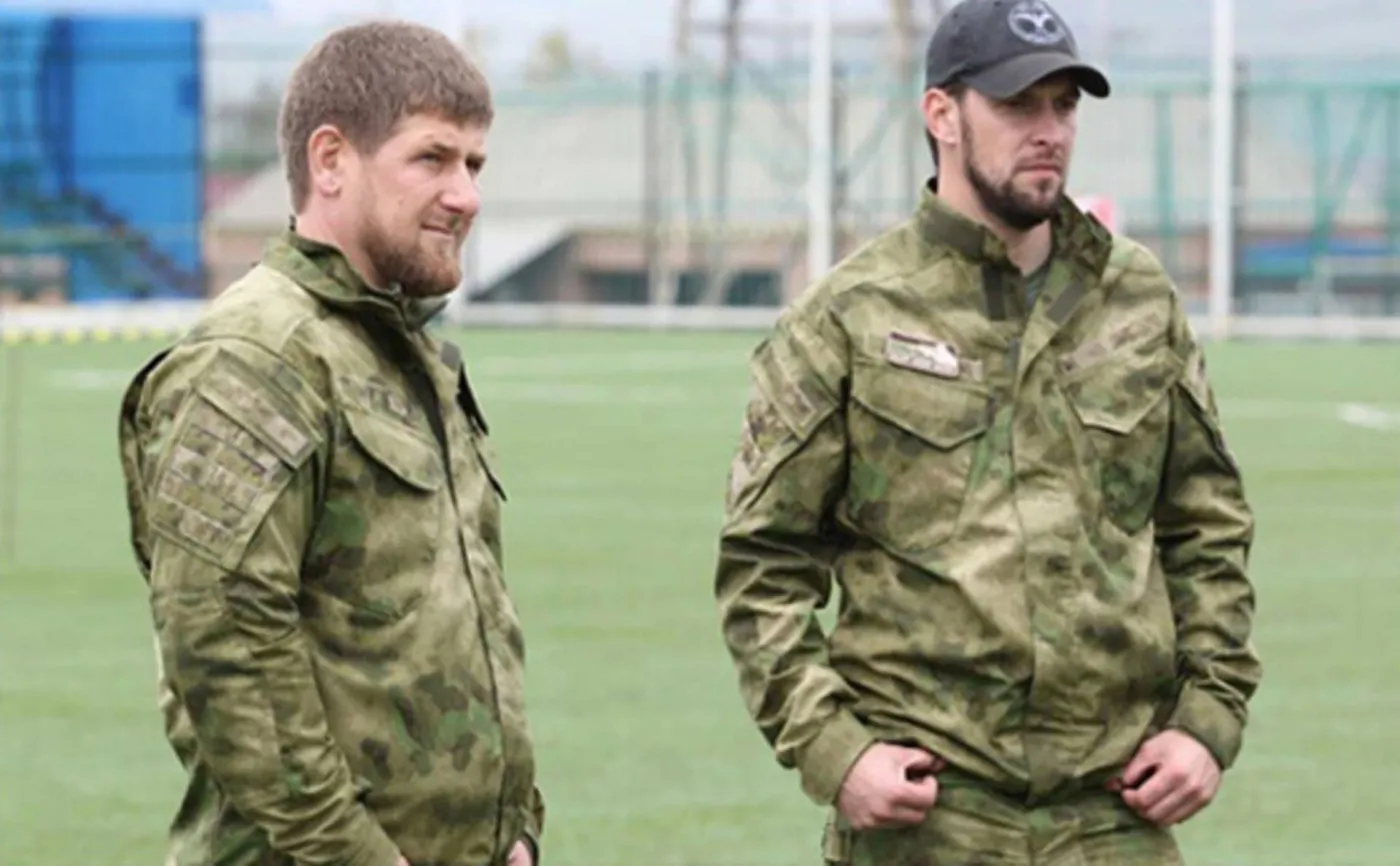 Ramzan Kadyrow i Daniił Martynow