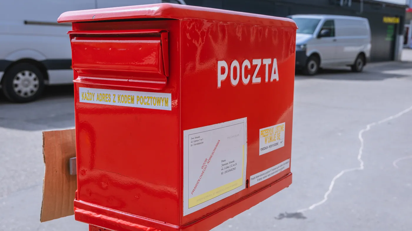 Poczta Polska skrzynka na listy