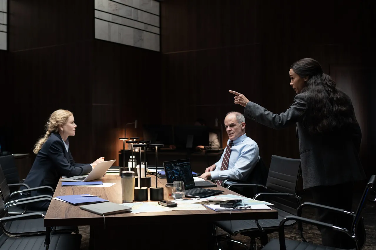 Nicole Kidman, Michael Kelly i Zoe Saldaña w serialu "Special Ops: Lioness"