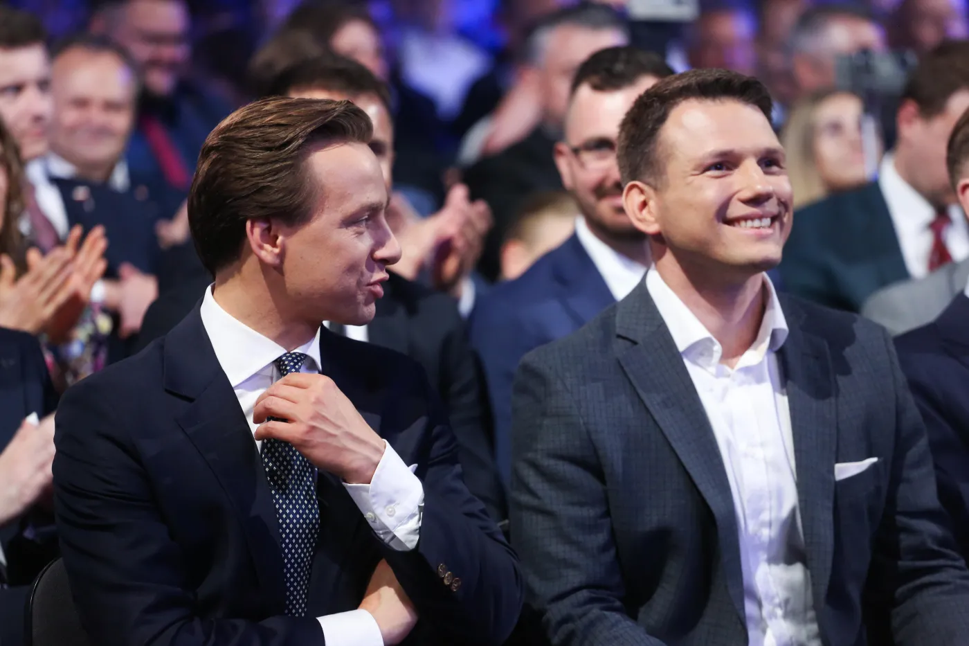 Krzysztof Bosak i Sławomir Mentzen